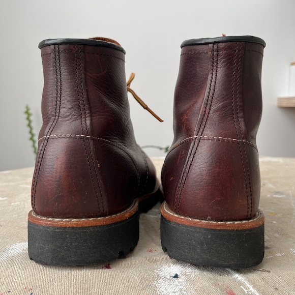 Red Wings Roughneck Boot / BRIAR / Size 10 D - Picture 4 of 10